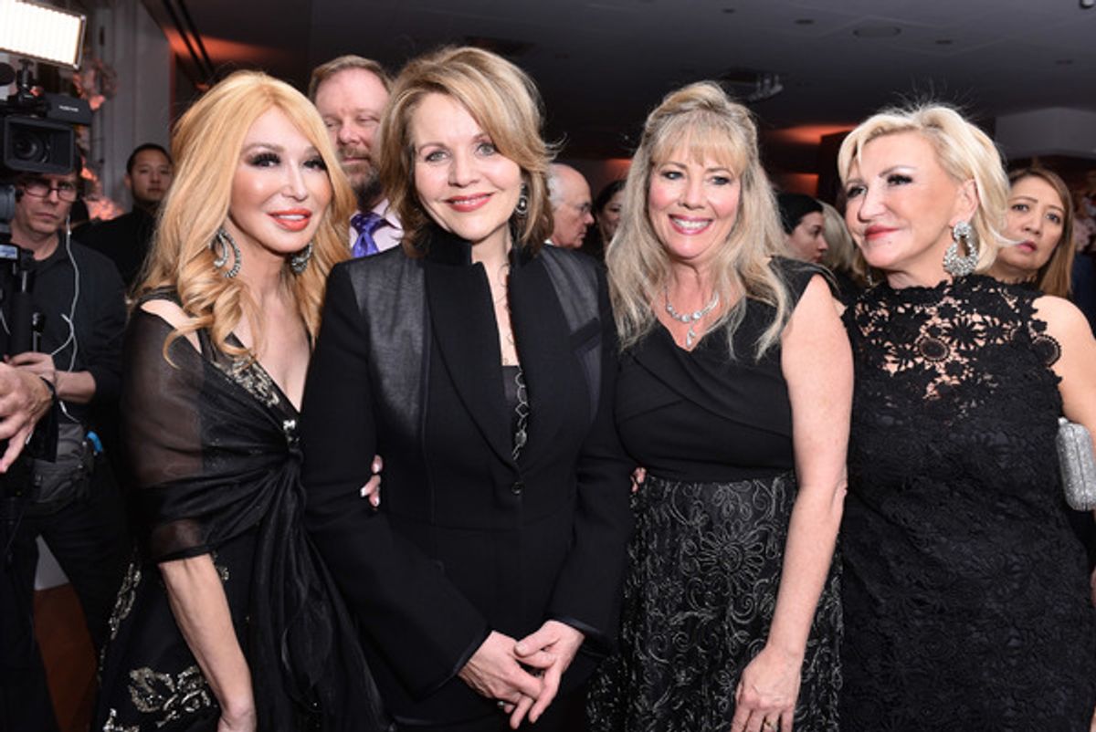 Elizabeth Segerstrom, Renee Fleming, Maria Hall Brown, Sabina Gerjatowicz at 