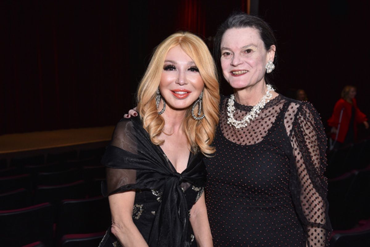 Elizabeth Segerstrom and Catharine Hamilton at 