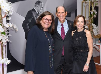 Fern Mallis, Michael Gould, Sarah Moss Photo