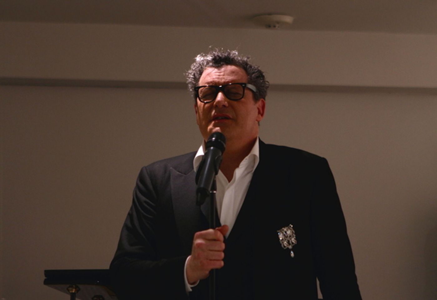 Photo Flash: Isaac Mizrahi and the Ben Waltzer Quartet Perform for 'Works & Process' at the Guggenheim  Image