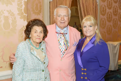 Lynne Carey, Princess Yasmin Aga Khan, Brinsley Matthews Photo