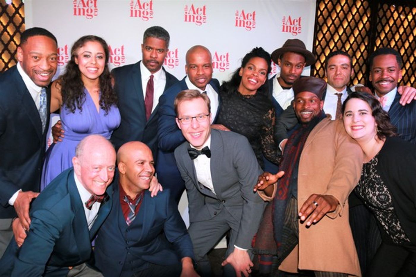 Photo Flash: The Acting Company Celebrates CAESAR / X Opening Off-Broadway  Image