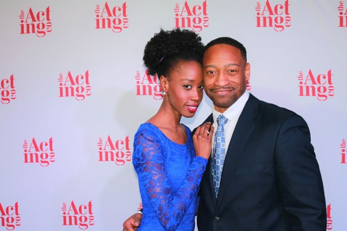 Photo Flash: The Acting Company Celebrates CAESAR / X Opening Off-Broadway  Image