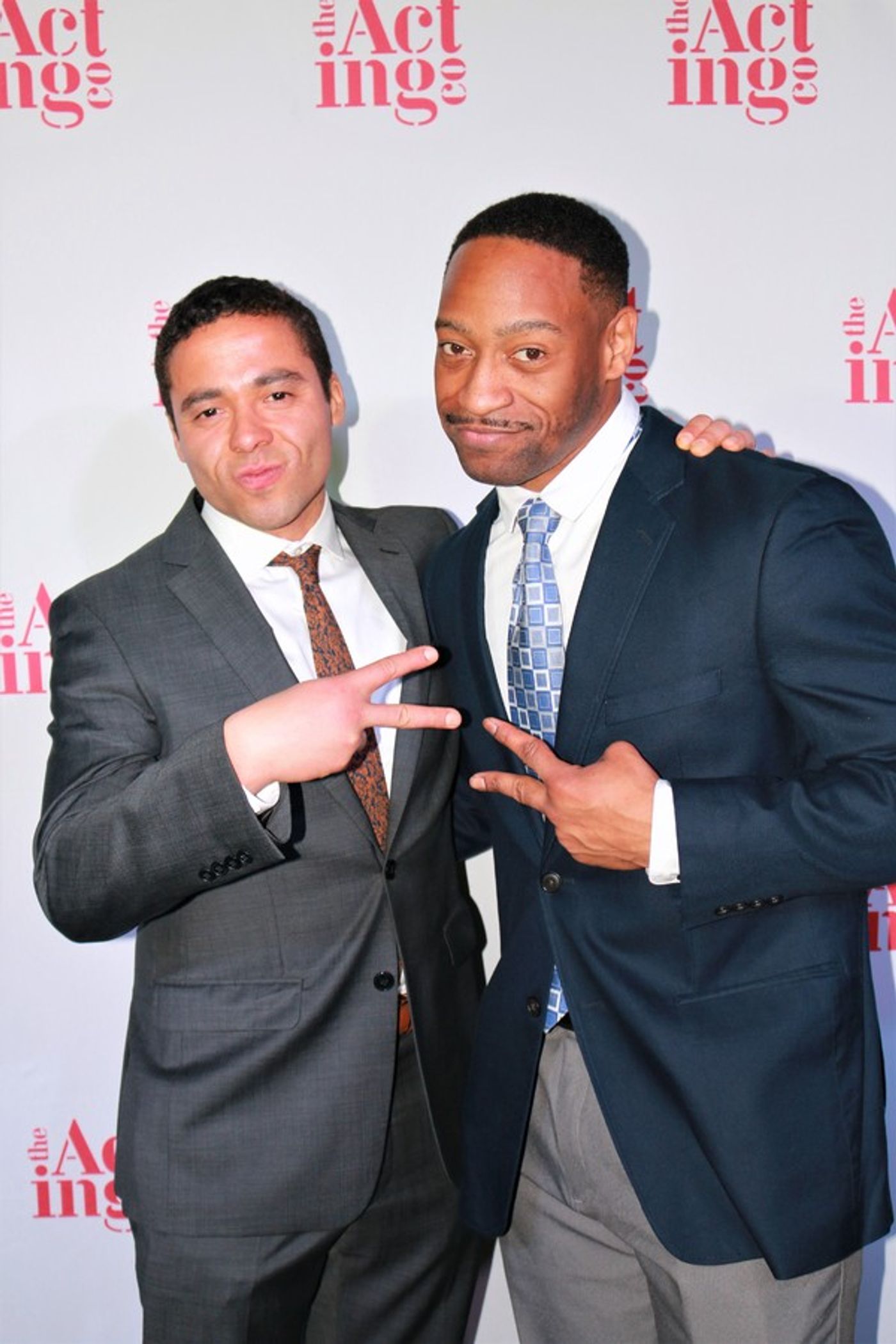 Photo Flash: The Acting Company Celebrates CAESAR / X Opening Off-Broadway  Image