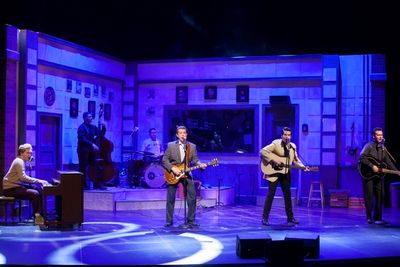 Ethan Parker, Chase Peacock, Christopher Kent, Chris Damiano. Behind: Kroy Presley, A Photo