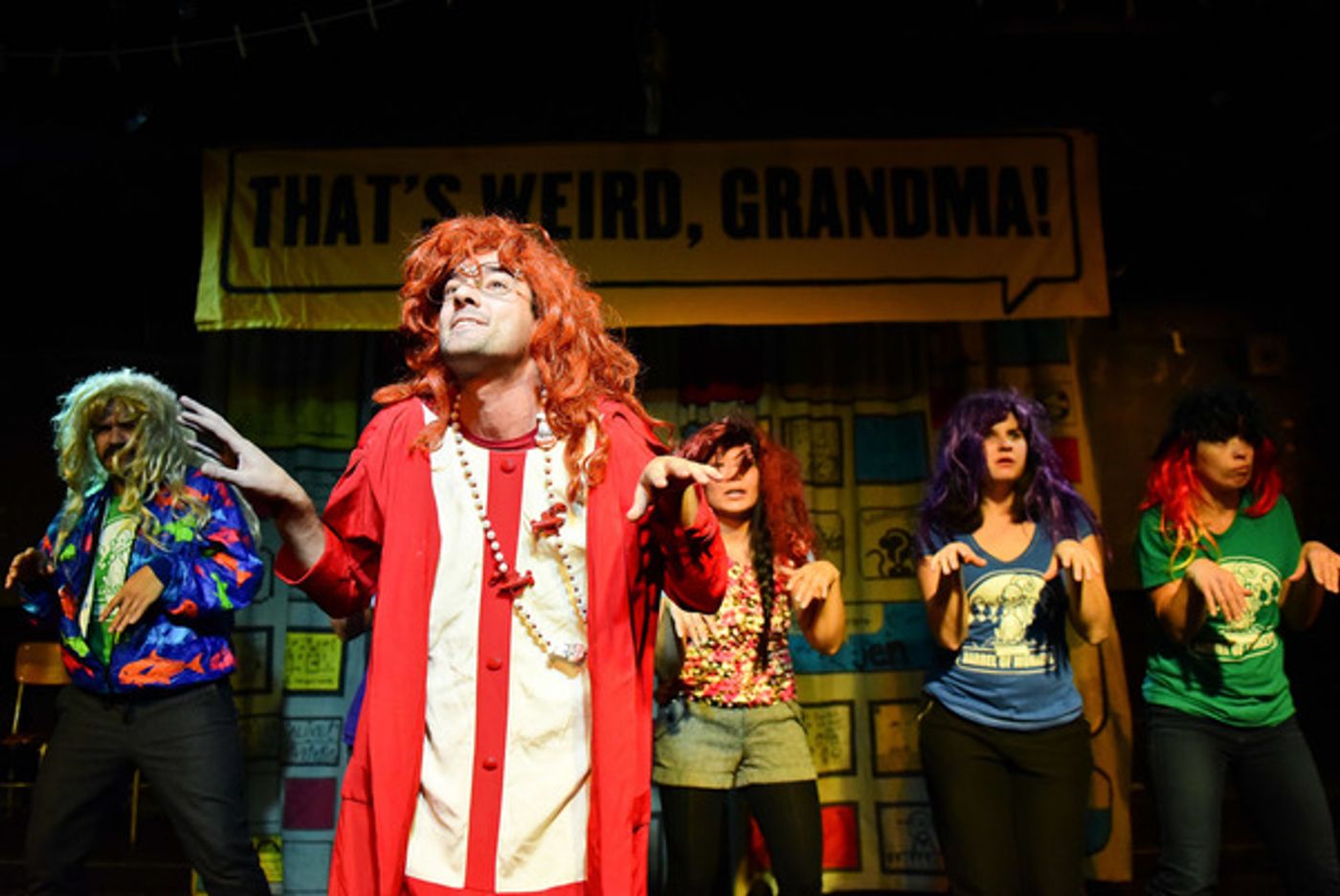 Photo Flash:  Barrel of Monkeys Presents THAT'S WEIRD, GRANDMA: Attack of the Phantom of the BBQ  Image