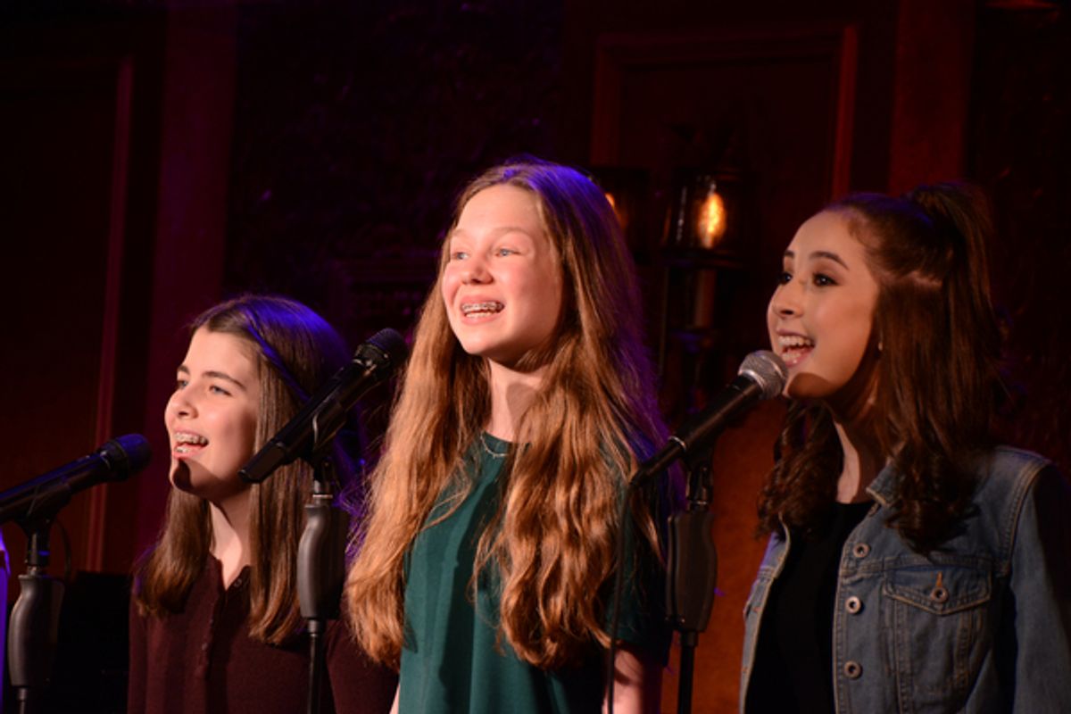 Merin McCallum, Chloe Manna and Carrie Berk at 