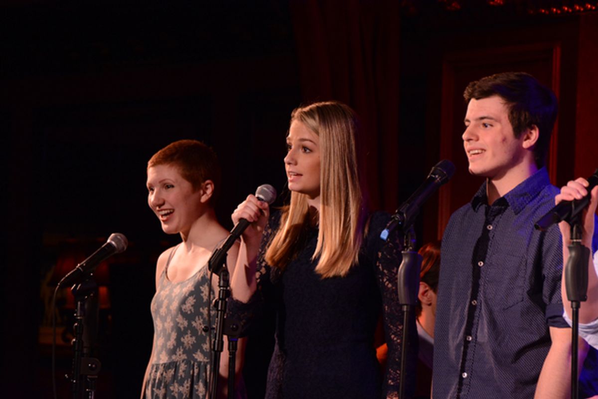 Bella Anidjar, Caleigh Pan-Kita and Sean McManus at 