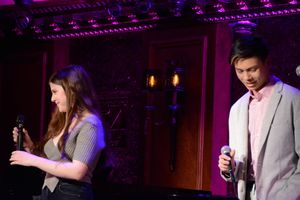 Samantha Blaine and Sam Poon @ BroadwayWorld Samantha Blaine and Sam Poon Photo