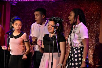 Genesis Gomez, Norberto Troncoso, Navani E. Perez and Mia Fox-Pitts Photo