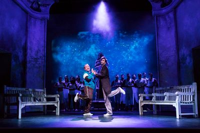 Adrian Scarborough and David Tennant Photo