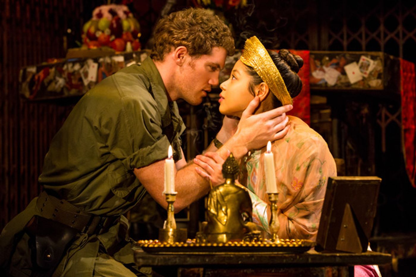 Photo Flash: Welcome to the American Dream - A First Look at MISS SAIGON, Opening Tonight!  Image