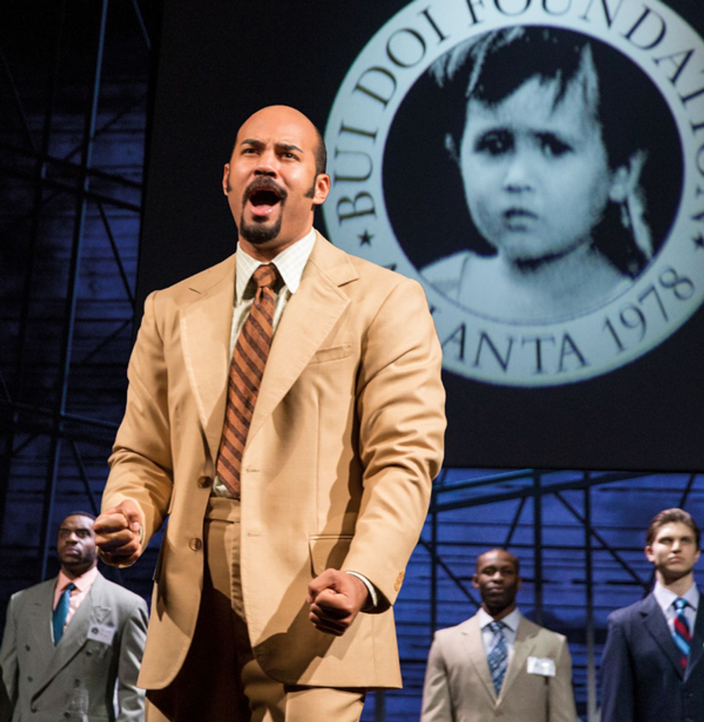 Photo Flash: Welcome to the American Dream - A First Look at MISS SAIGON, Opening Tonight!  Image