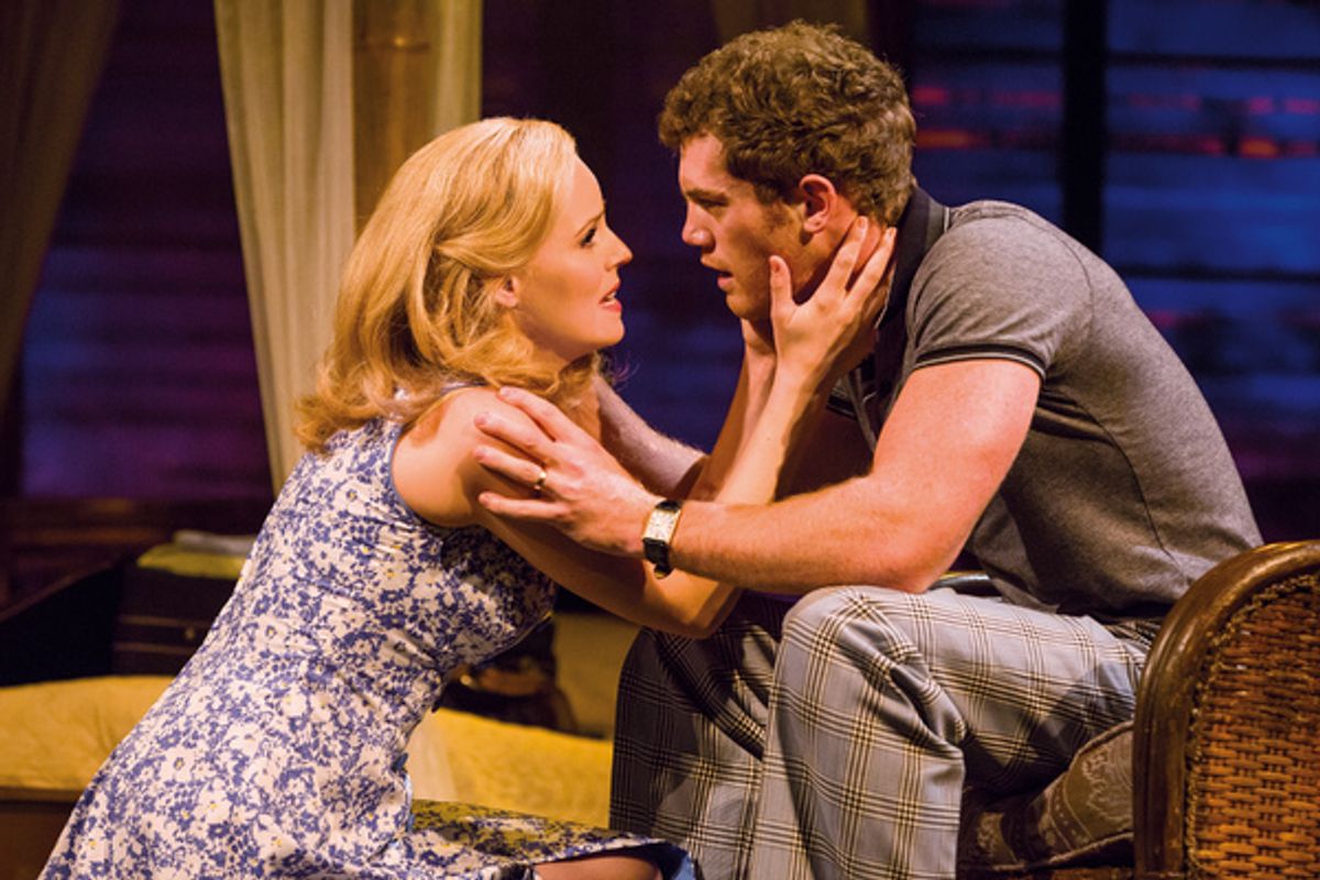 Katie Rose Clarke and Alistair Brammer at 