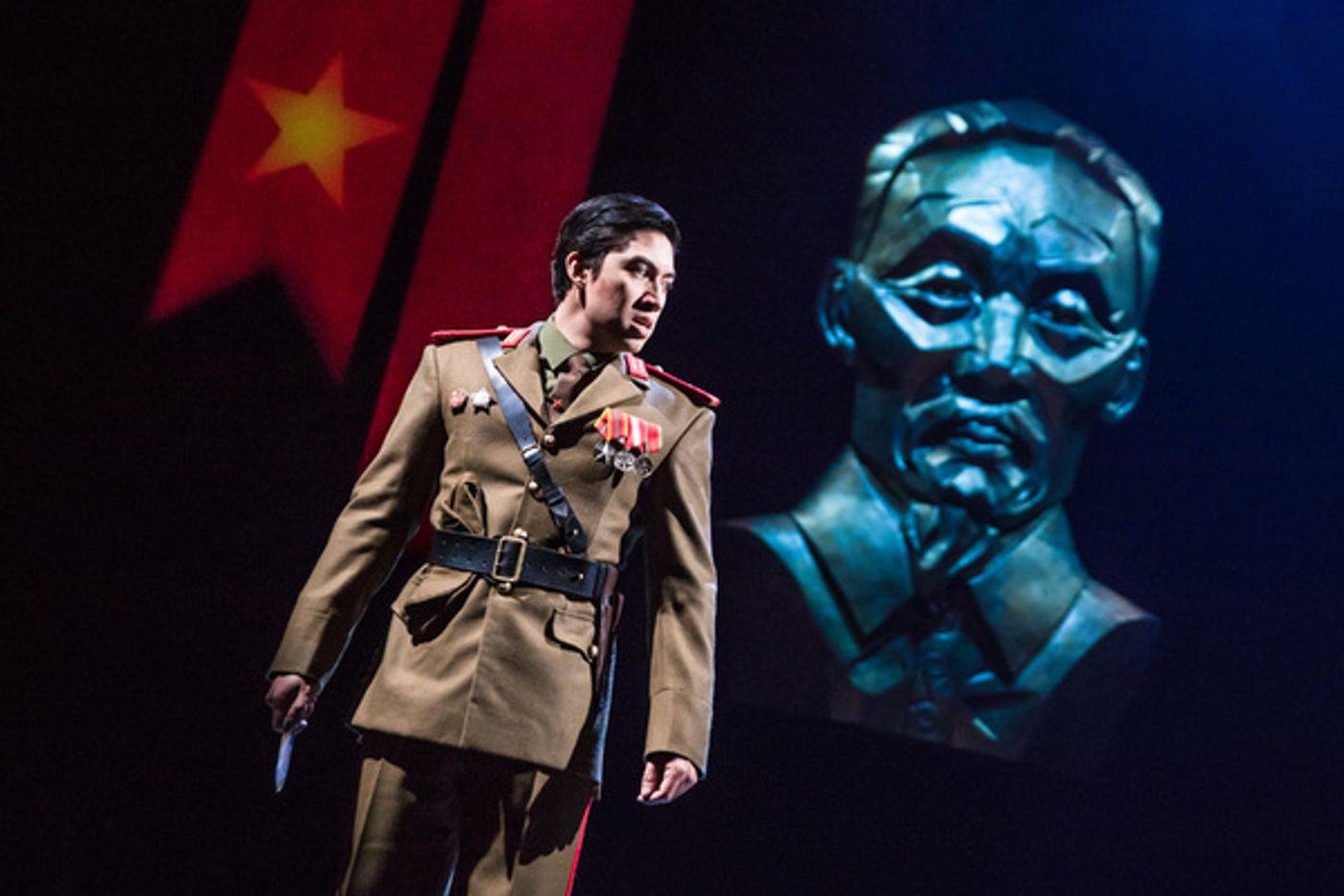 Photo Flash: Welcome to the American Dream - A First Look at MISS SAIGON, Opening Tonight!  Image