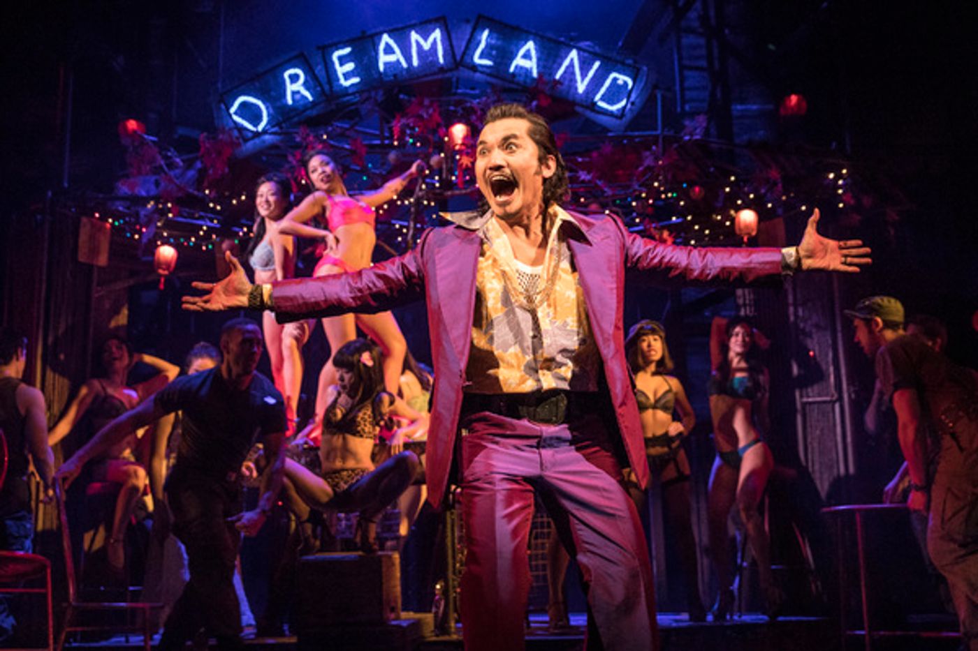 Photo Flash: Welcome to the American Dream - A First Look at MISS SAIGON, Opening Tonight!  Image