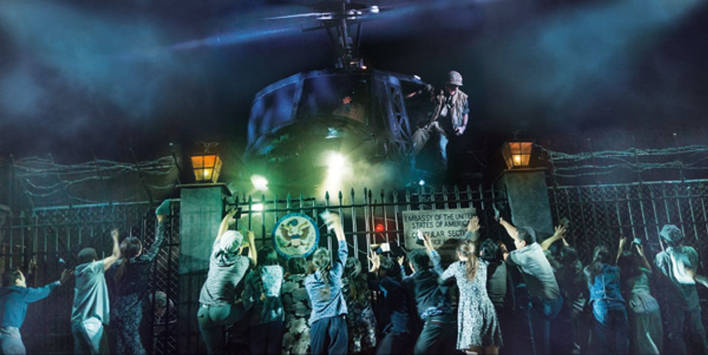 Photo Flash: Welcome to the American Dream - A First Look at MISS SAIGON, Opening Tonight!  Image