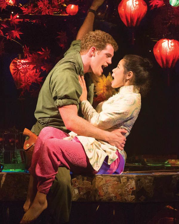 Alistair Brammer and Eva Noblezada Photo