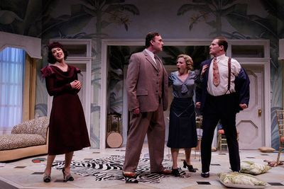 Monette Magrath, Bill Christ, Jenny Leona and David Macdonald Photo