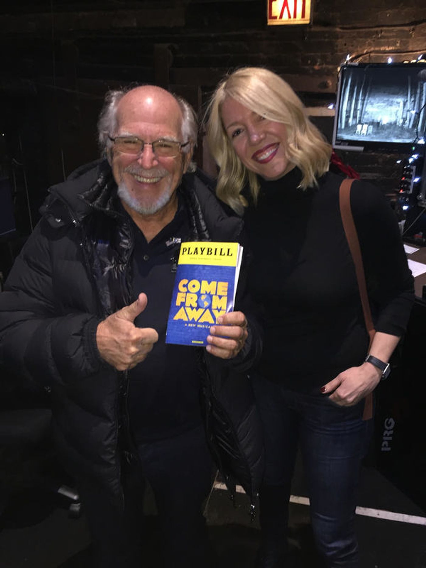 Photo Flash: Jimmy Buffett Takes a Break from Margaritaville to See COME FROM AWAY Photo Flash: Jimmy Buffett Takes a Break from Margaritaville to See COME FROM AWAY Image