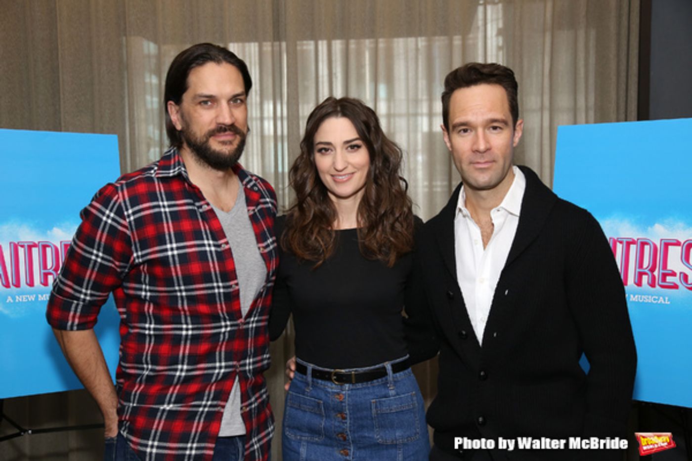 FREEZE FRAME: Sara Bareilles,  Chris Diamantopoulos & Will Swenson Get Ready for Their WAITRESS Debuts!  Image