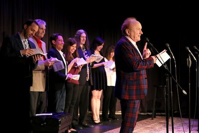 Tony Hale, Fred Willard, Eugene Pack, Dayle Reyfel, 'Weird Al' Yankovic, Jennifer Til Photo