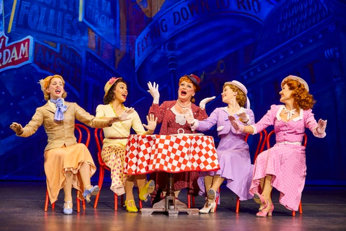 Photo Flash: Shuffle Off with Brand-New Shots of 42ND STREET in London  Image