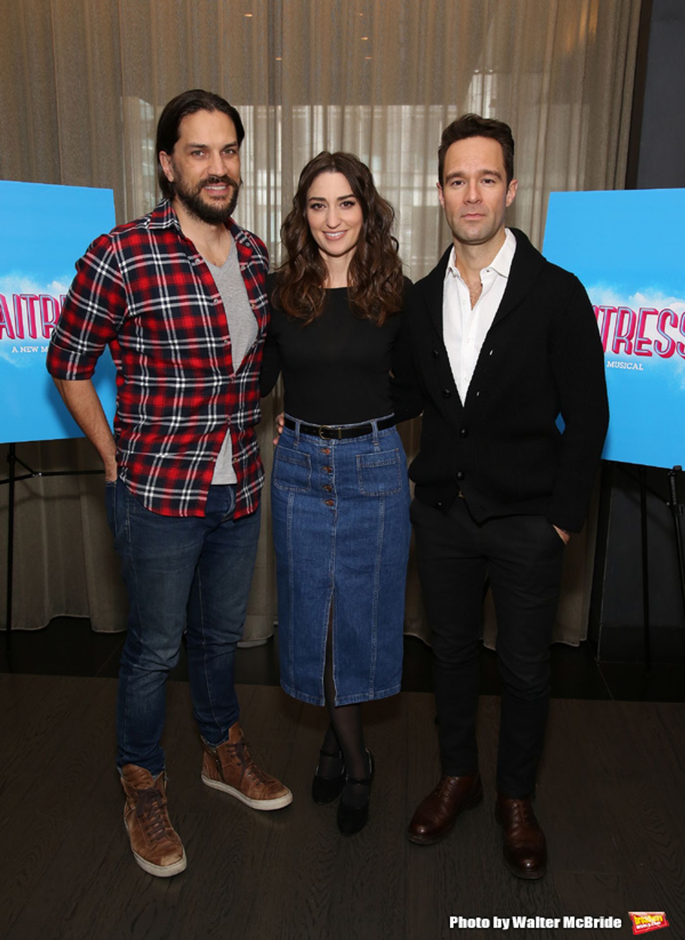 Photo Coverage: Sara Bareilles, Chris Diamantopoulos and Will Swenson Get Ready for WAITRESS  Image