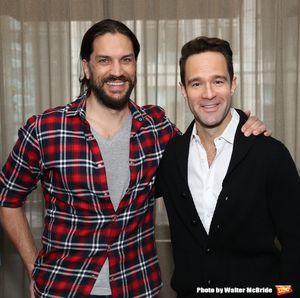 Will Swenson and Chris Diamantopoulos @ BroadwayWorld Will Swenson and Chris Diamantopoulos Photo
