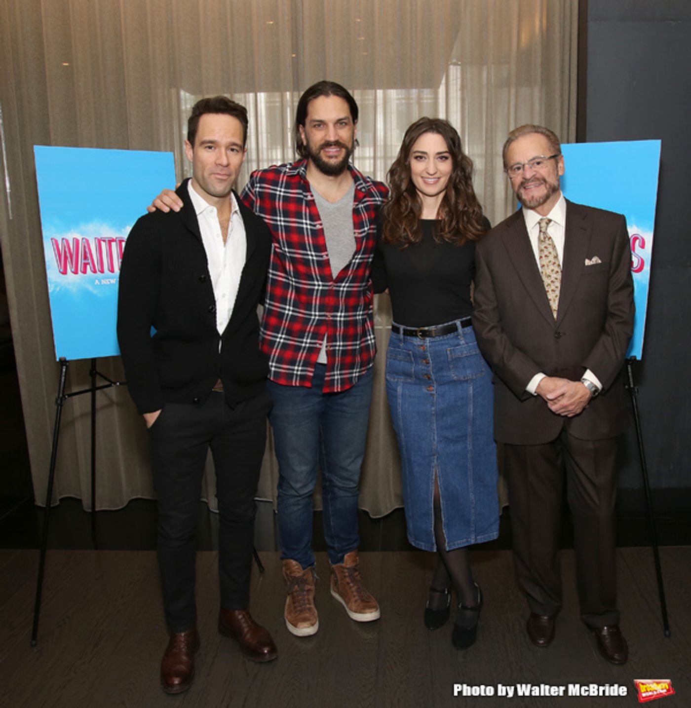 Photo Coverage: Sara Bareilles, Chris Diamantopoulos and Will Swenson Get Ready for WAITRESS  Image