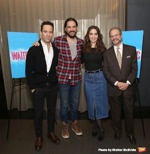 Chris Diamantopoulos, Will Swenson, Sara Bareilles and Producer Barry Weissler @ BroadwayWorld Chris Diamantopoulos, Will Swenson, Sara Bareilles and Producer Barry Weissler Photo