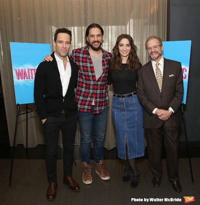 Chris Diamantopoulos, Will Swenson, Sara Bareilles and Producer Barry Weissler Photo