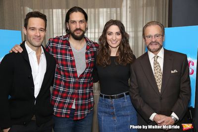 Chris Diamantopoulos, Will Swenson, Sara Bareilles and Producer Barry Weissler Photo