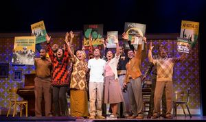 Fuschia!, Jordan Barrow, Montego Glover and cast Photo