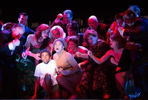 Kaden Stephen, Montego Glover and cast Photo