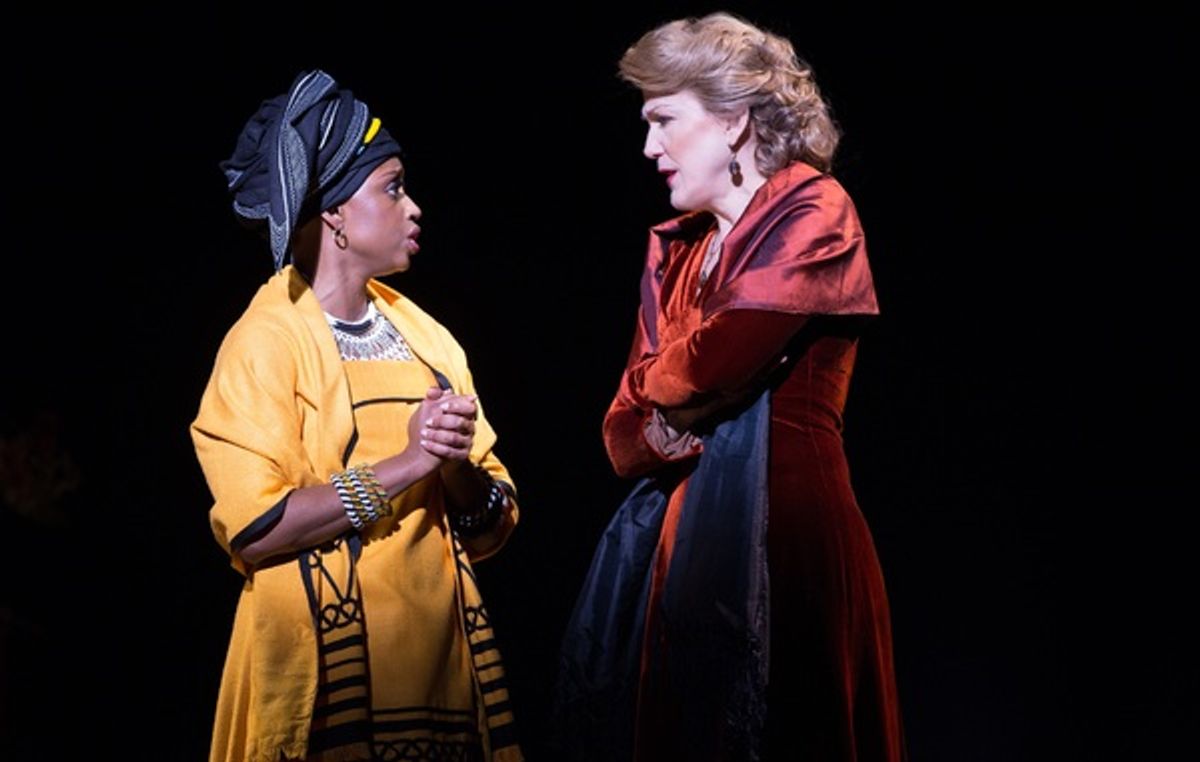 Montego Glover and Victoria Clark at 