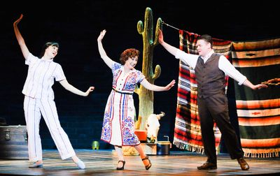 Emma Stratton, Vicki Lewis and John Scherer Photo