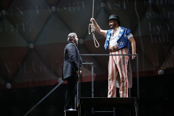 Photo Flash: First Look at Yale Rep's Starry ASSASSINS — photo 12 of 12