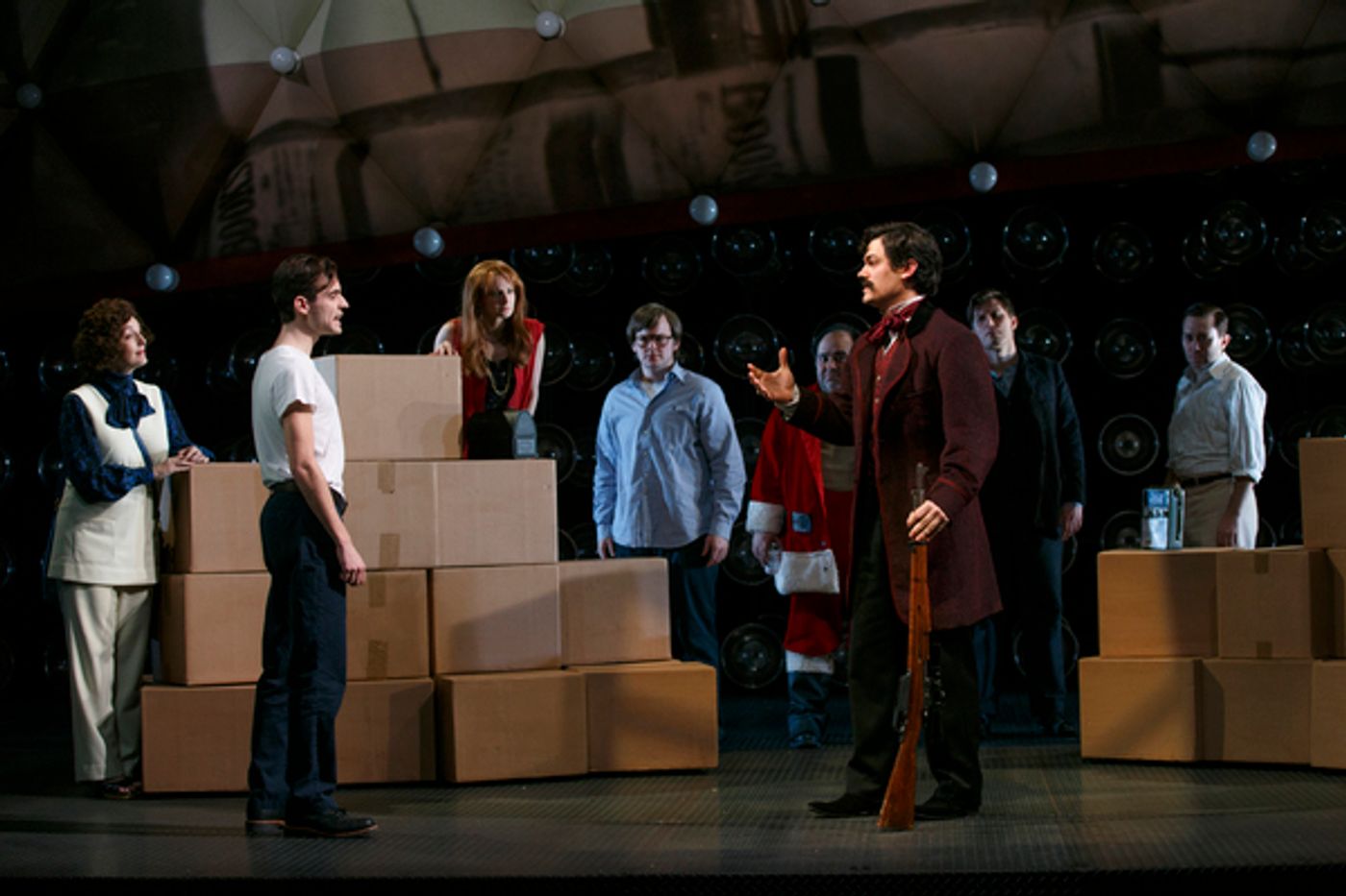 Photo Flash: First Look at Yale Rep's Starry ASSASSINS  Image