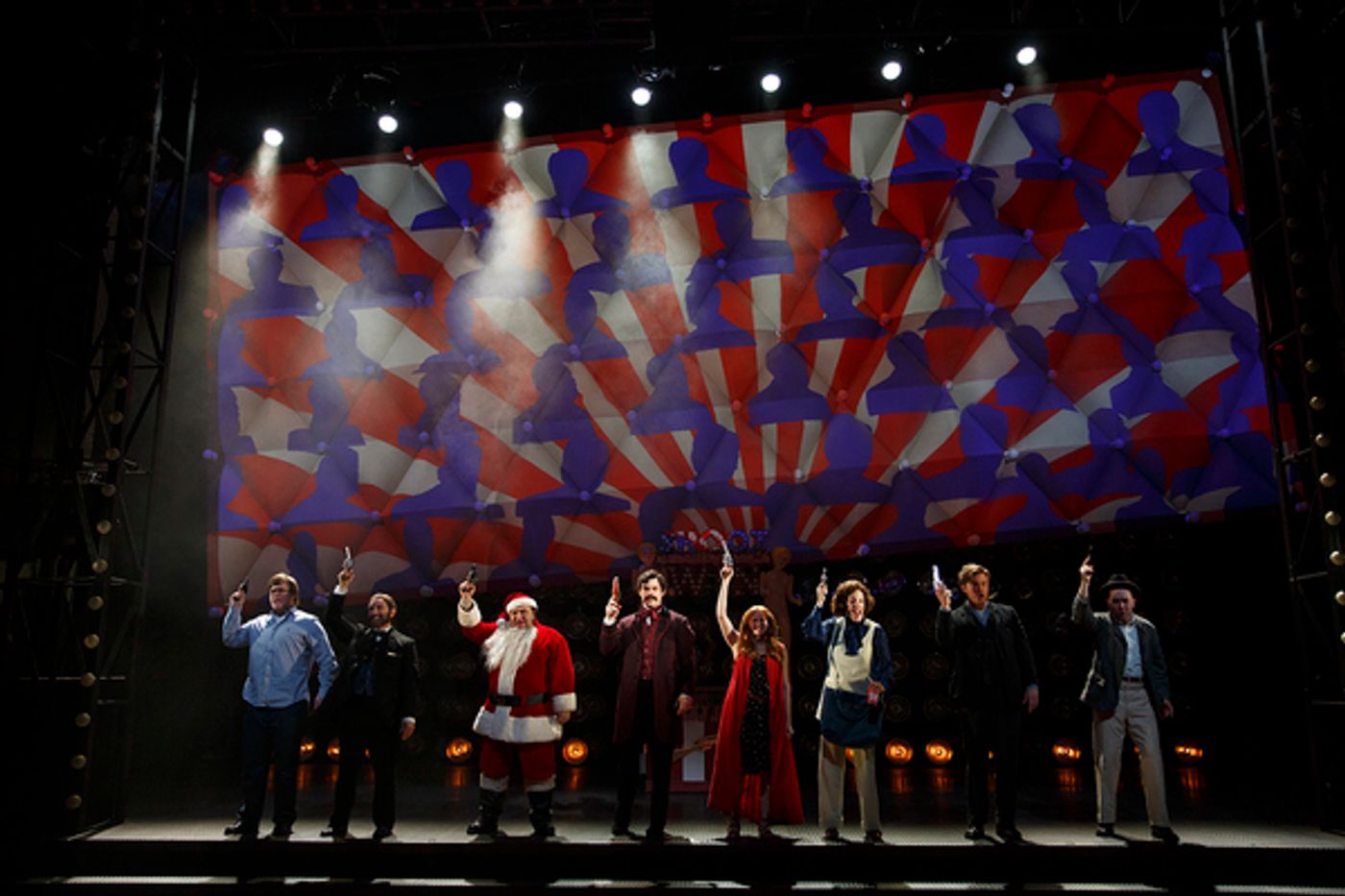 Photo Flash: First Look at Yale Rep's Starry ASSASSINS  Image