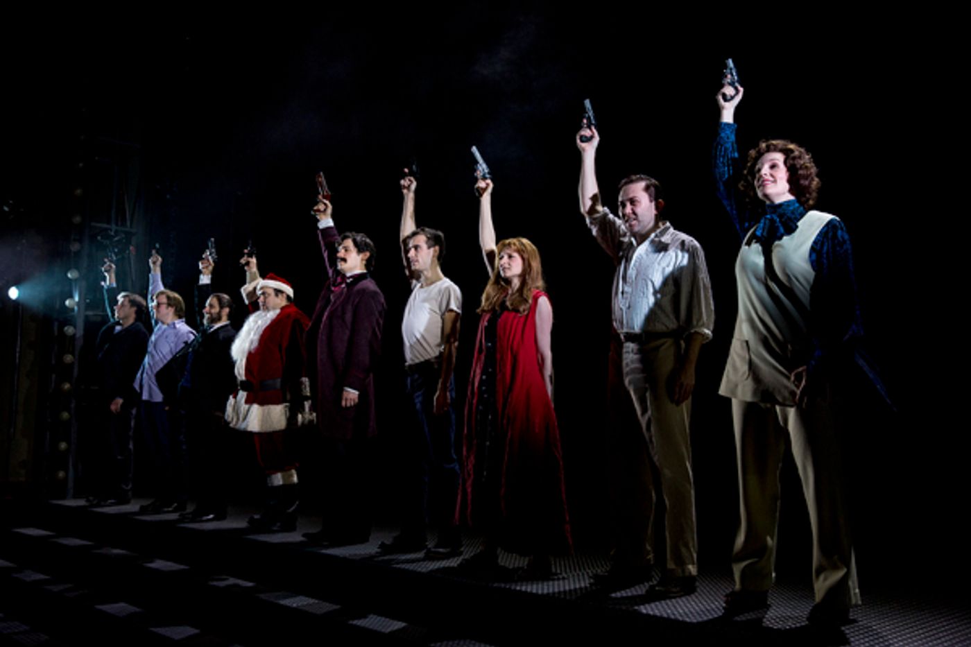 Photo Flash: First Look at Yale Rep's Starry ASSASSINS  Image