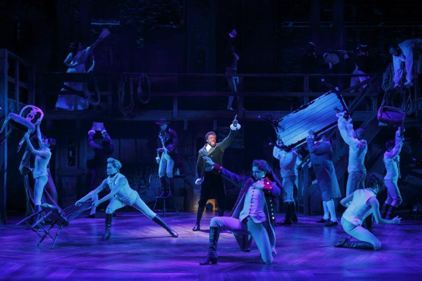 Photo Flash: Their Shot! First Look at the National Tour of HAMILTON  Image