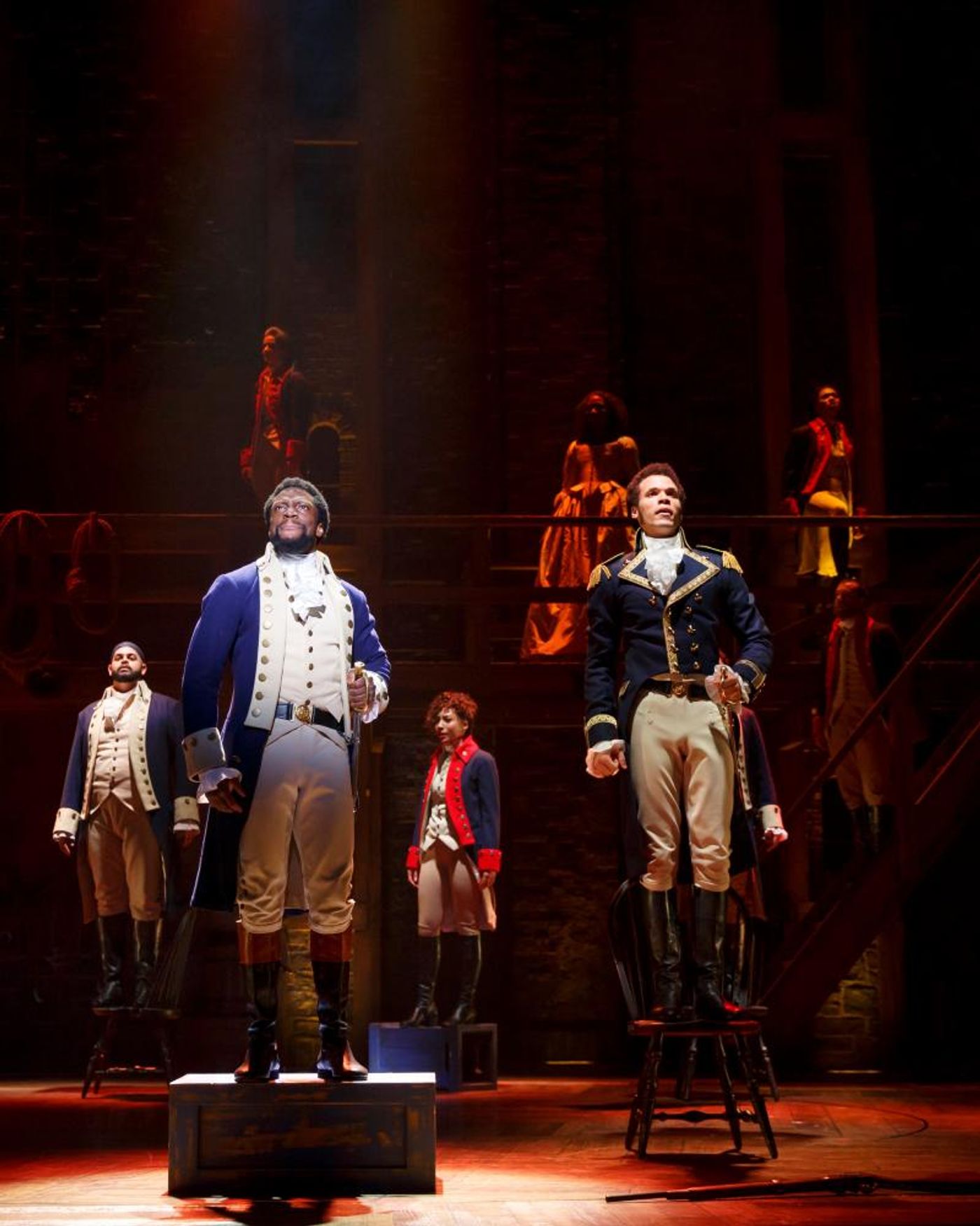 Photo Flash: Their Shot! First Look at the National Tour of HAMILTON  Image