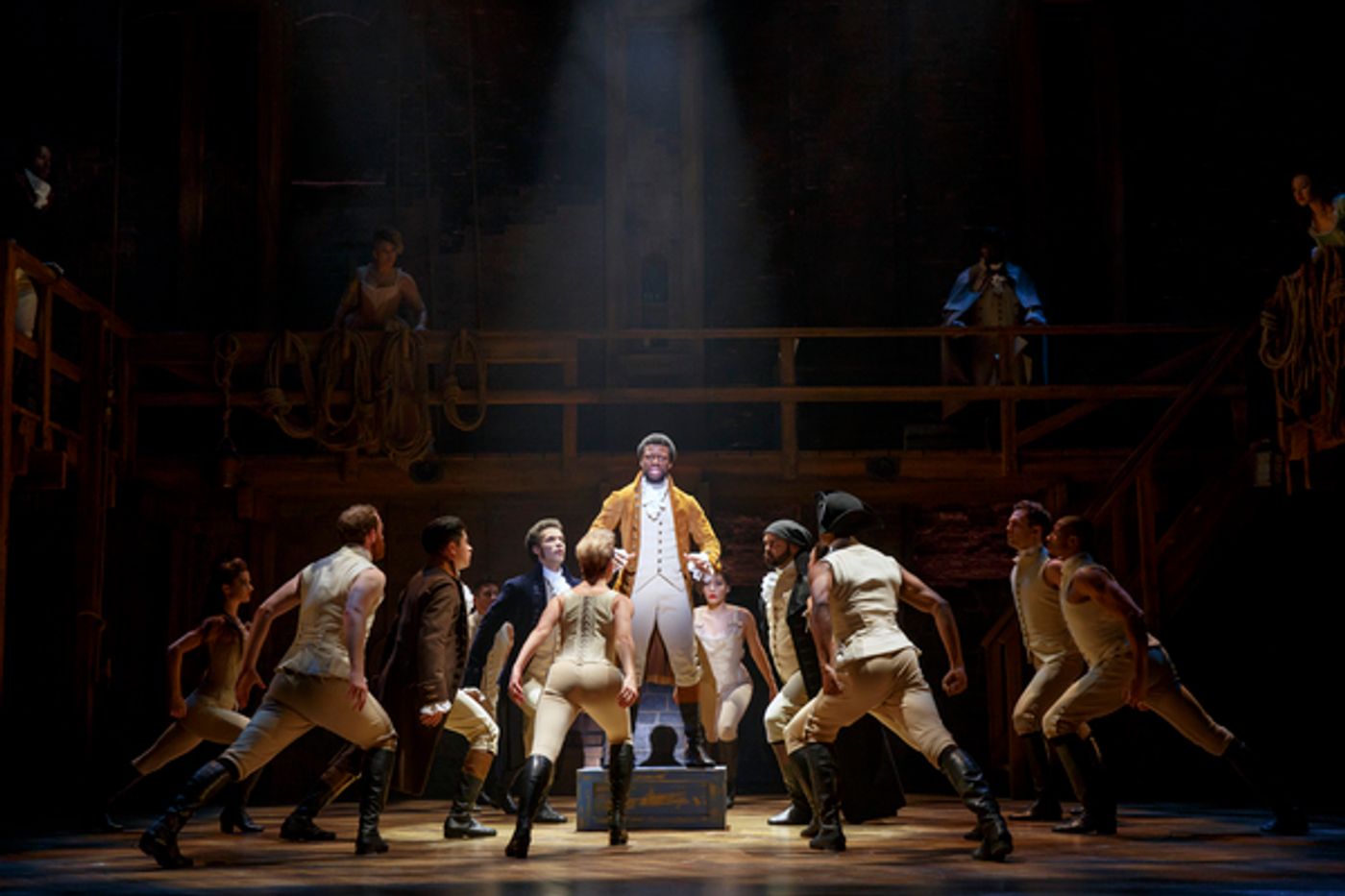 Photo Flash: Their Shot! First Look at the National Tour of HAMILTON  Image