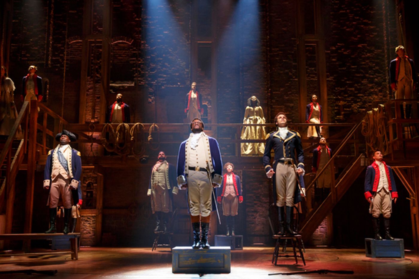 Photo Flash: Their Shot! First Look at the National Tour of HAMILTON  Image