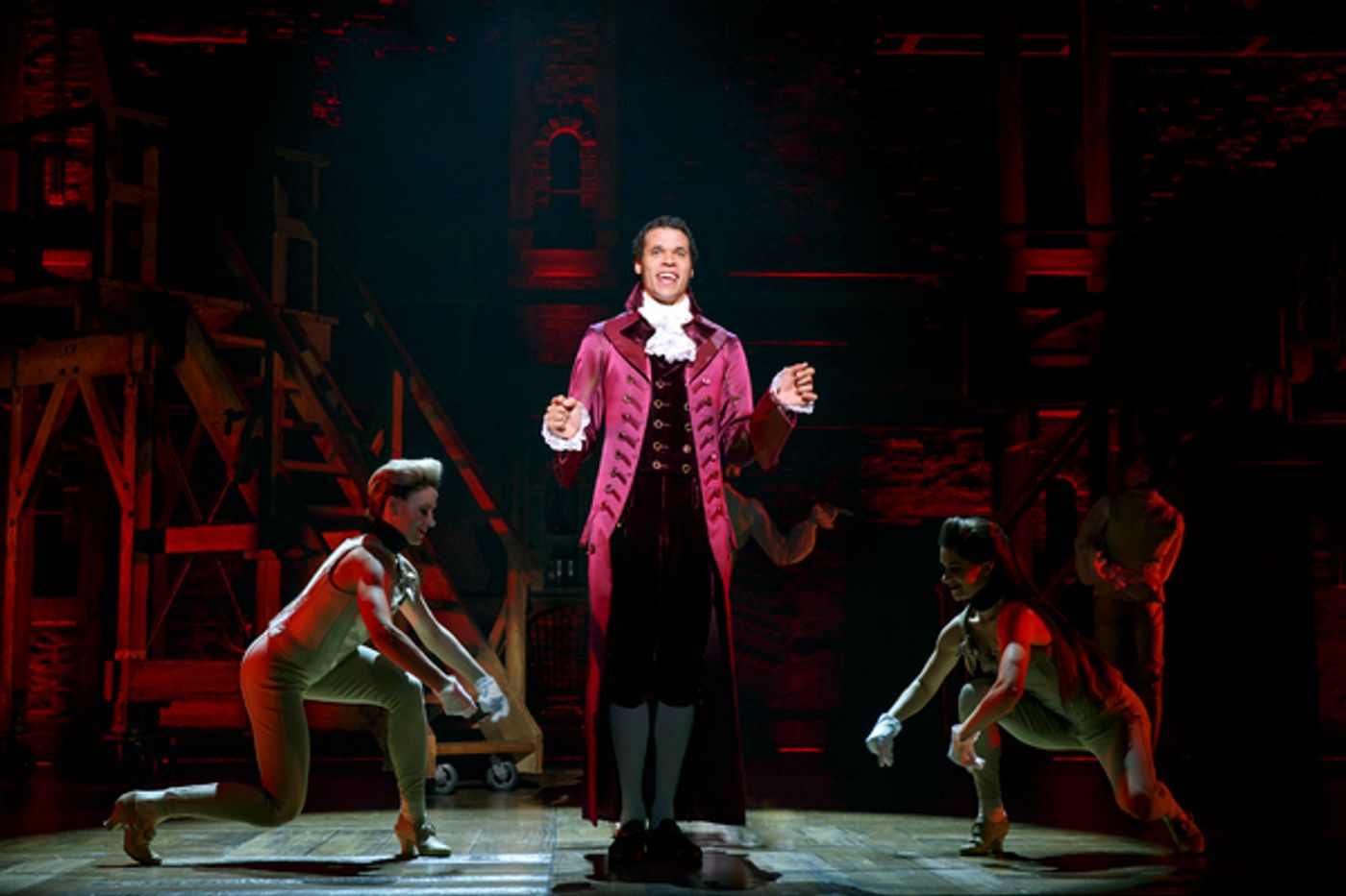 Photo Flash: Their Shot! First Look at the National Tour of HAMILTON  Image