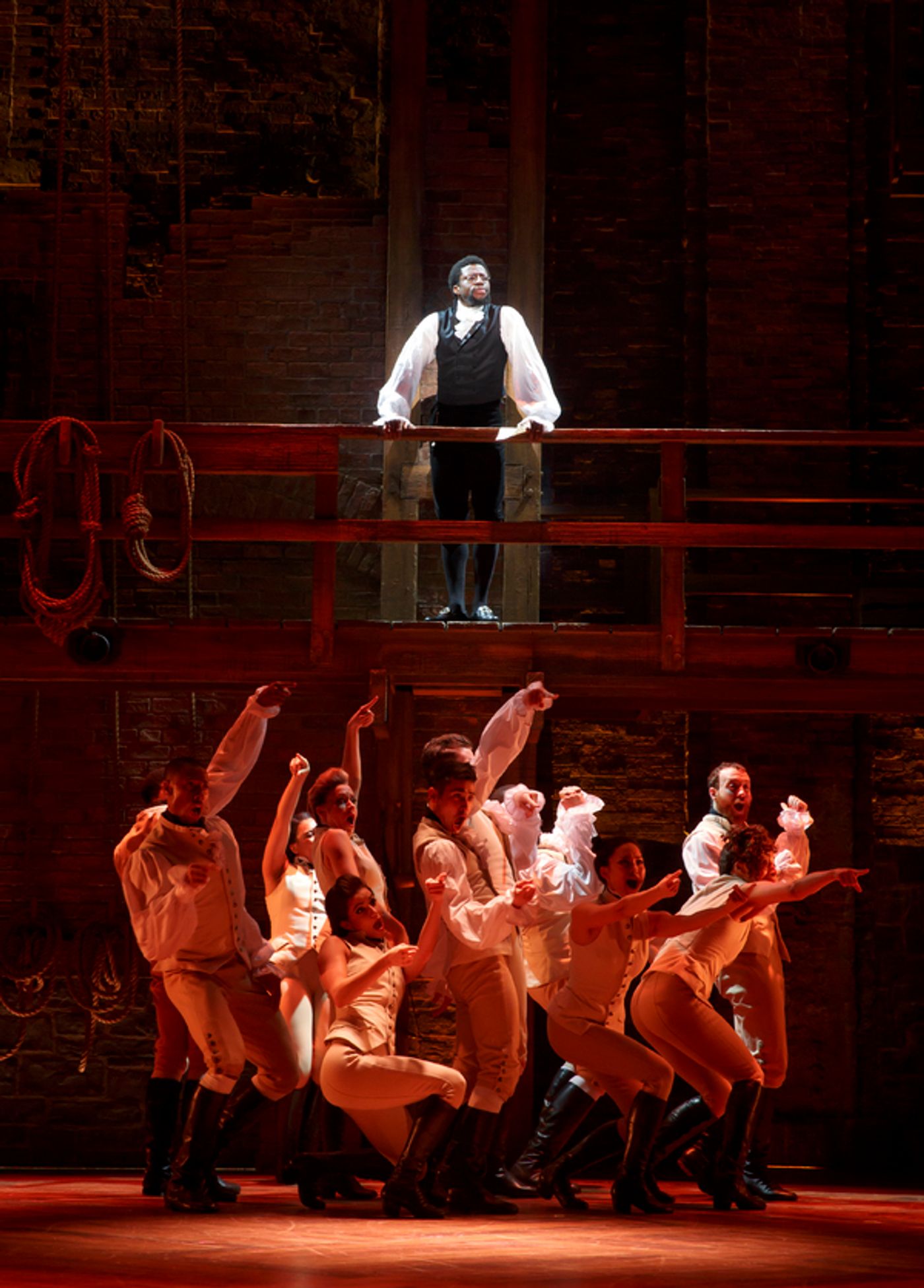 Photo Flash: Their Shot! First Look at the National Tour of HAMILTON  Image