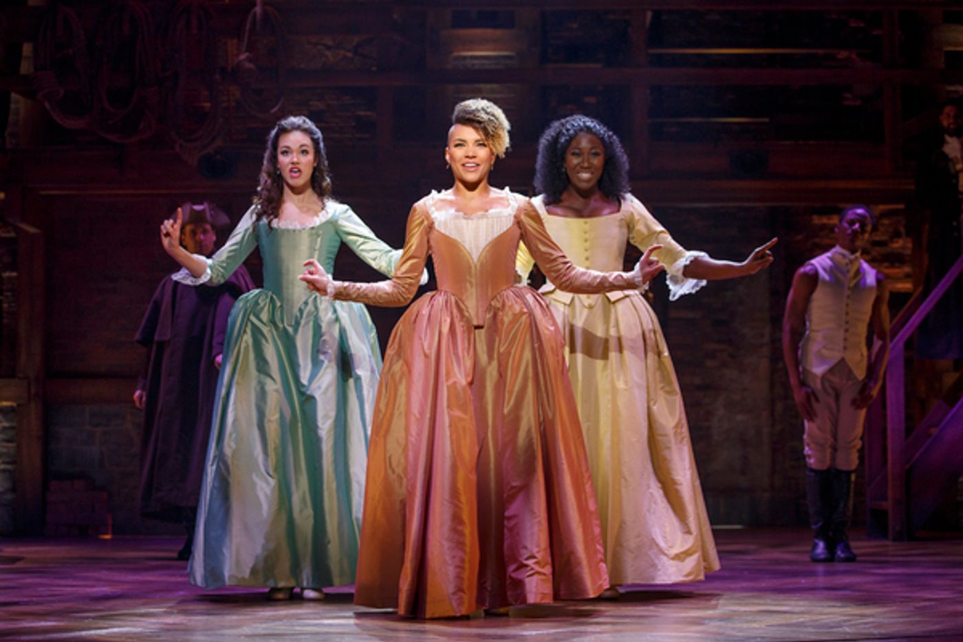Photo Flash: Their Shot! First Look at the National Tour of HAMILTON  Image