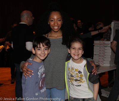 Athan Sporek, Christiani Pitts and Hudson Loverro Photo