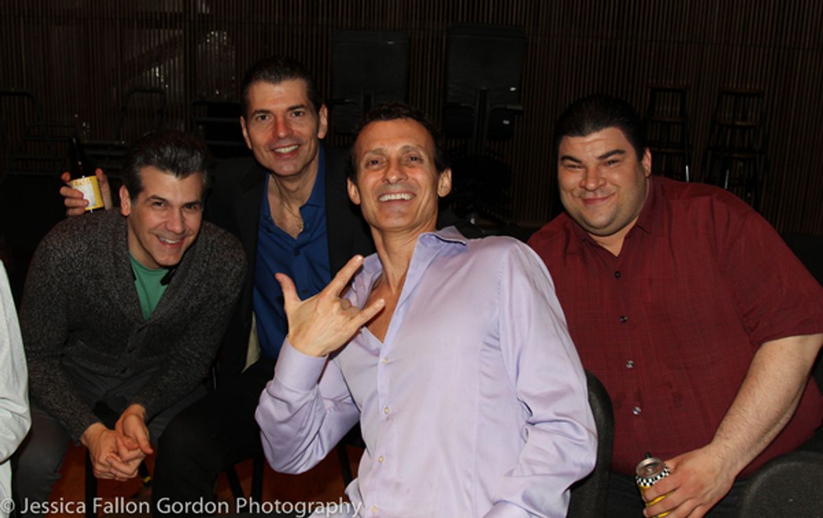 Joey Sorge, Joe Barbara, Ted Brunetti and Michael Barra at 